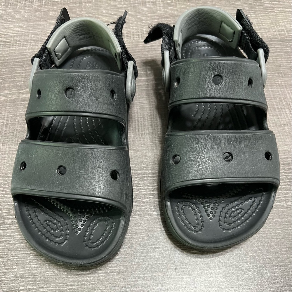 Kids Black Sandals